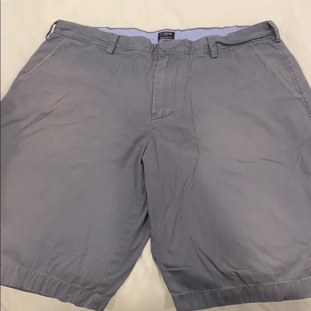 Jcrew men’s rivington shorts. Size 38. Blue gray